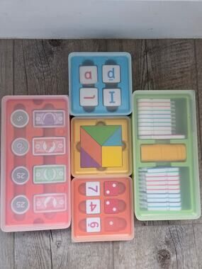 Osmo Educational Learning Games Lot - Words Tangram Numbers Coding Pizza Co.